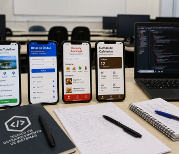Estudantes de escola de Araranguá criam aplicativos para turismo, transporte e comércio