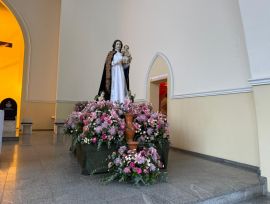 Maior festa da Diocese de Criciúma: 178ª Romaria de Nossa Senhora Mãe dos Homens movimenta Araranguá