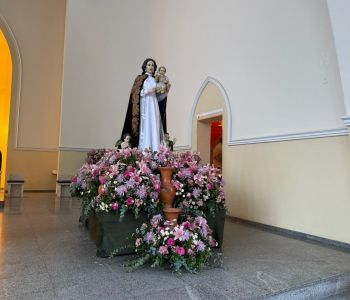 Maior festa da Diocese de Criciúma: 178ª Romaria de Nossa Senhora Mãe dos Homens movimenta Araranguá