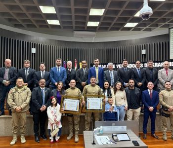Moção de Reconhecimento destaca atuação de policiais do 19º BPM em grande apreensão de entorpecentes