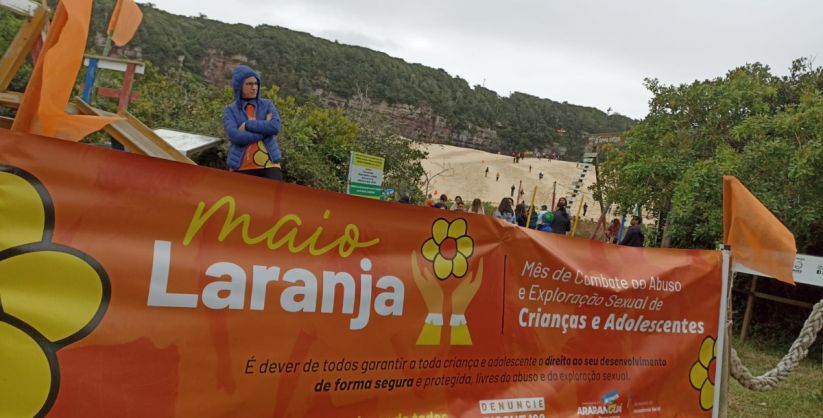Festival de pipas marca ações do Maio Laranja 