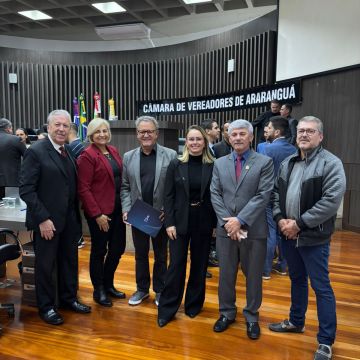CDL Araranguá destaca força do associativismo e importância do comércio durante sessão na Câmara de Vereadores