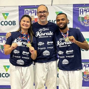 Araranguá conquista quatro medalhas no karatê 