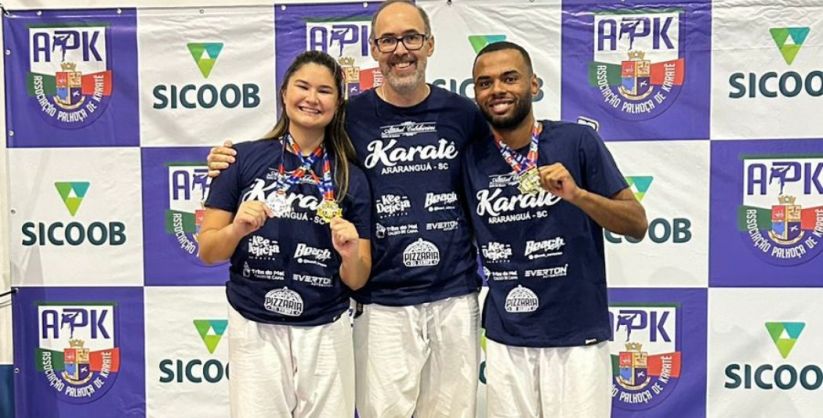 Araranguá conquista quatro medalhas no karatê 
