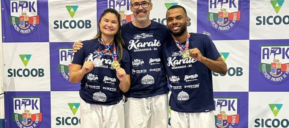 Araranguá conquista quatro medalhas no karatê 