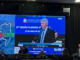 Presidente Paulinho Souza destaca investimentos em Araranguá durante Sessão Itinerante d...