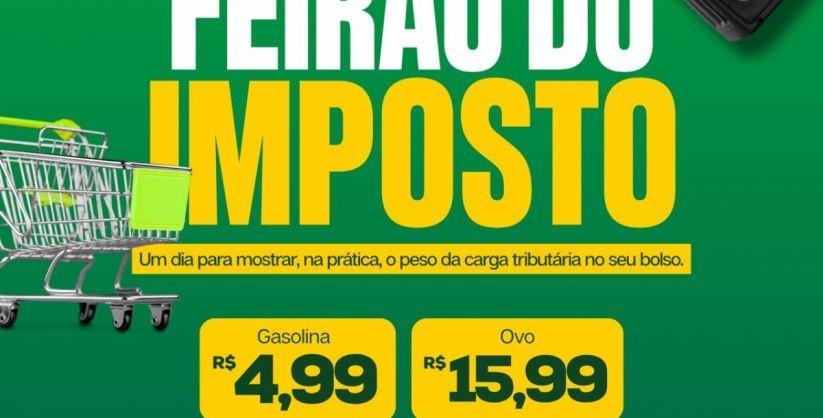 Feirão do Imposto acontece neste sábado em Araranguá com produtos vendidos sem carga tributária
