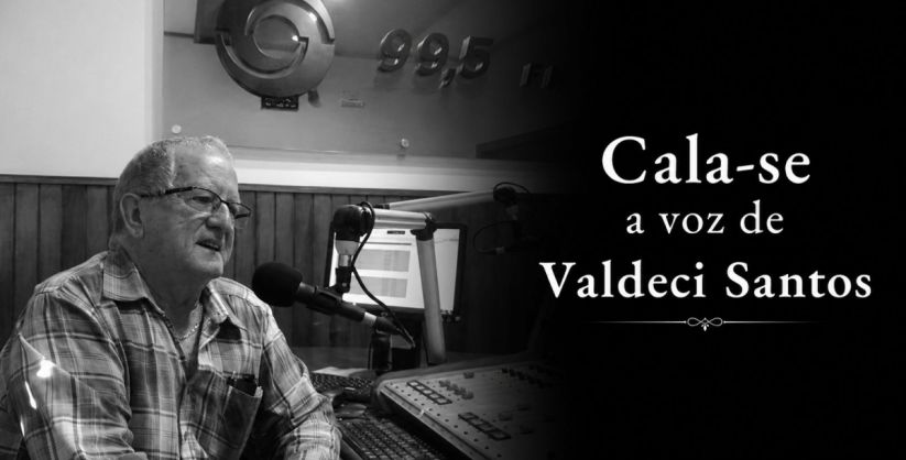 Luto no Rádio: Morre aos 80 anos o comunicador Valdeci Santos