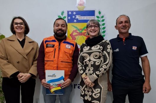 Defesa Civil realiza visita institucional à UFSC