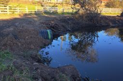 Defesa Civil e Samae realizam melhorias em drenagem na Lagoa da Serra