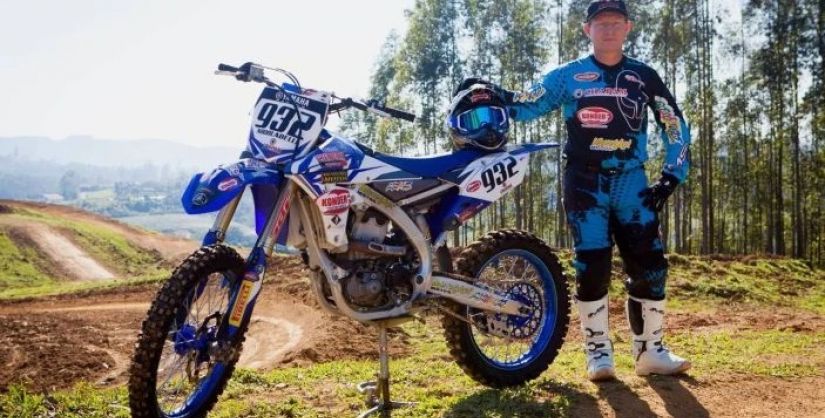 Piloto catarinense Erivelto “Minestra” Nicoladelli morre após acidente durante treino de motocross