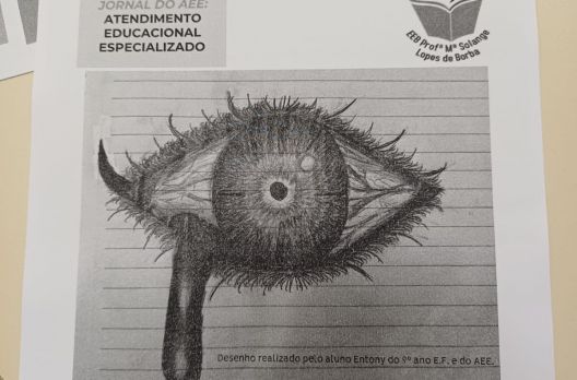 Escola cria jornal inclusivo
