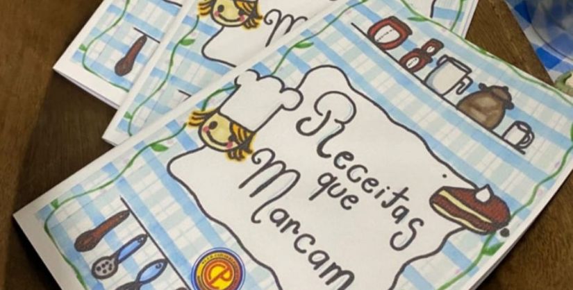 Escola lança livro de receitas afetivas com participação de estudantes em Sombrio