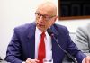 Unesc recebe Esperidião Amin para palestra sobre o desenvolvimento socioeconômico
