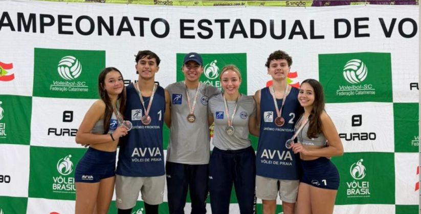 Araranguá conquista dobradinha no pódio estadual