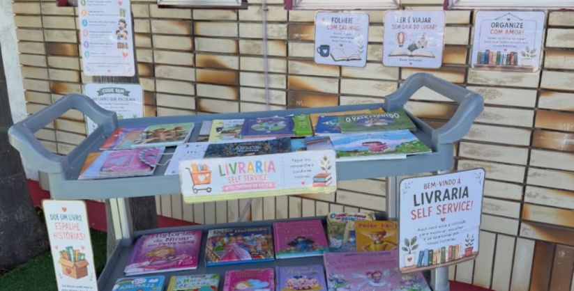 CEI Cantinho do Amor inaugura Livraria Self Service em Araranguá