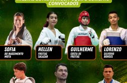 Atletas de Araranguá são convocados para o Brasileiro de Taekwondo