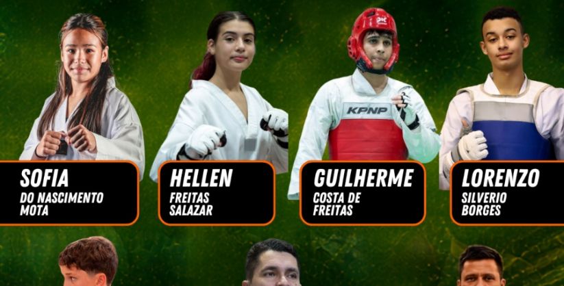Atletas de Araranguá são convocados para o Brasileiro de Taekwondo