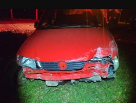 Motorista é preso por embriaguez ao volante após acidente em Santa Rosa do Sul