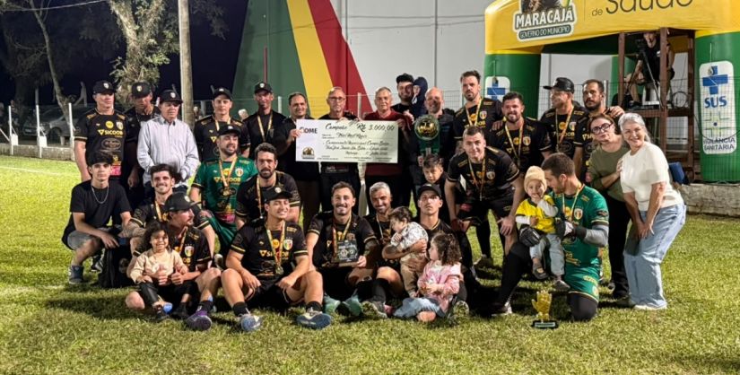 Athletico Maracajá vence o Amigos do Primo e conquista o bicampeonato da Taça José Inácio da Silva