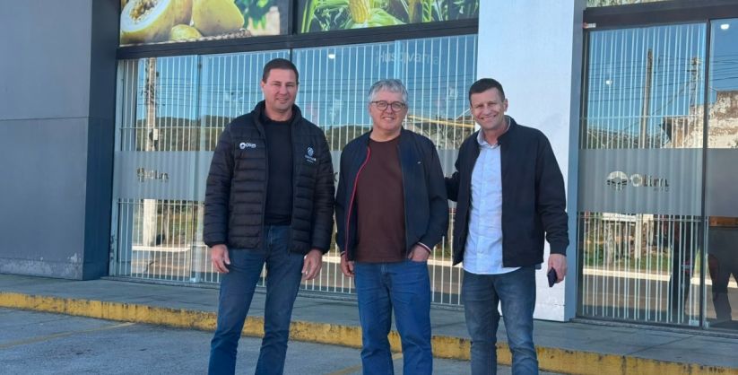 Deputado Tiago Zilli e prefeito Sander Just acompanham avanço das obras da Serra do Fundo Grande