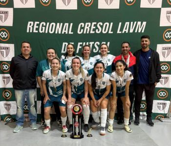 DME Turvo/Juventude Turvense conquista título regional da LAVM no feminino livre