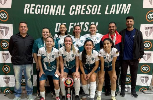 DME Turvo/Juventude Turvense conquista título regional da LAVM no feminino livre