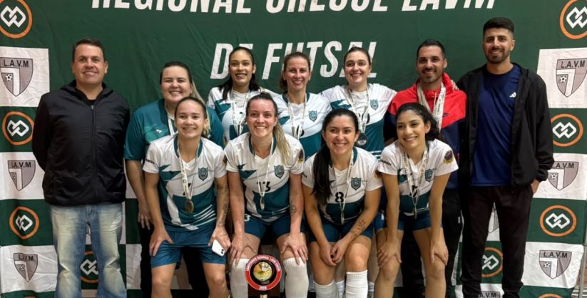 DME Turvo/Juventude Turvense conquista título regional da LAVM no feminino livre