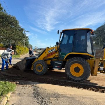 SAMAE de Araranguá está prestes a concluir obra de ampliação da rede de água no Loteamento Alliance