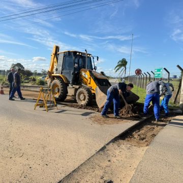 SAMAE de Araranguá está prestes a concluir obra de ampliação da rede de água no Loteamento Alliance