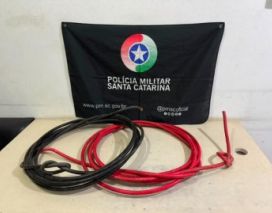 Polícia Militar prende homem que furtou fiação elétrica de creche no Lagoão, em Arara...