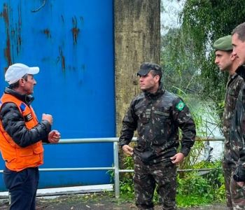 Defesa Civil organiza simulado de emergência com apoio do Exército em Araranguá