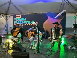 Prefeitura abre credenciamento para cantores e bandas que desejam se apresentar na Semana Farroupilha