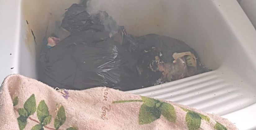 Princípio de incêndio é registrado em apartamento no Centro de Araranguá