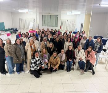 Encontro reúne lideranças dos grupos de mulheres de Meleiro