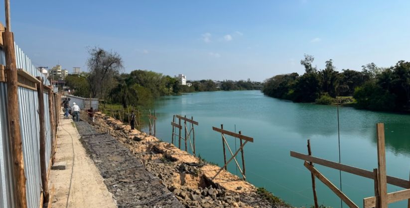   Novo espaço de lazer começa a ser construído no Centro de Araranguá