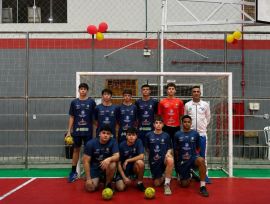 História Feita em Quadra: Sub-15 de Balneário Gaivota Estreia na Copa LAVM com Vitória Inédita sobre Meleiro