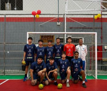 História Feita em Quadra: Sub-15 de Balneário Gaivota Estreia na Copa LAVM com Vitória Inédita sobre Meleiro