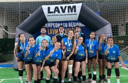Balneário Arroio do Silva é vice-campeão regional no Voleibol Feminino