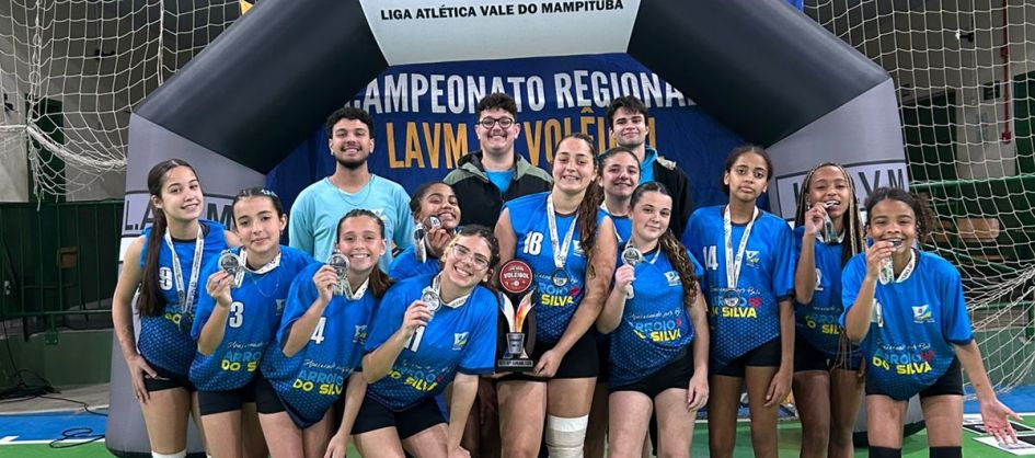Balneário Arroio do Silva é vice-campeão regional no Vol...