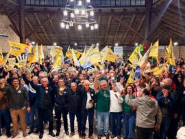 Com salão lotado, deputado Tiago Zilli dá início à campanha em Praia Grande