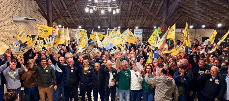 Com salão lotado, deputado Tiago Zilli dá início à camp...