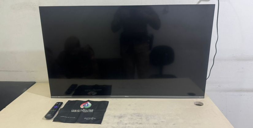 Polícia Militar recupera televisão furtada e prende homem por receptação em Araranguá