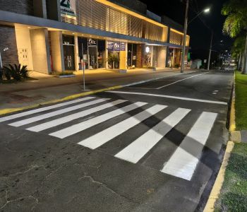Demutran reforça sinalização e segurança no trânsito em Araranguá