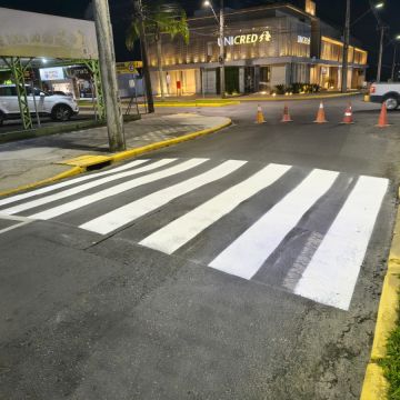 Demutran reforça sinalização e segurança no trânsito em Araranguá