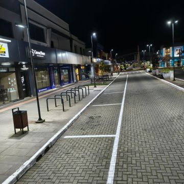 Demutran reforça sinalização e segurança no trânsito em Araranguá
