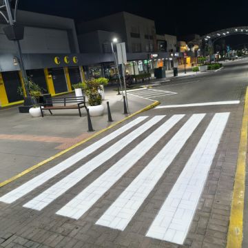 Demutran reforça sinalização e segurança no trânsito em Araranguá