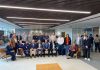 Comitiva da AMESC faz visita na FIESC