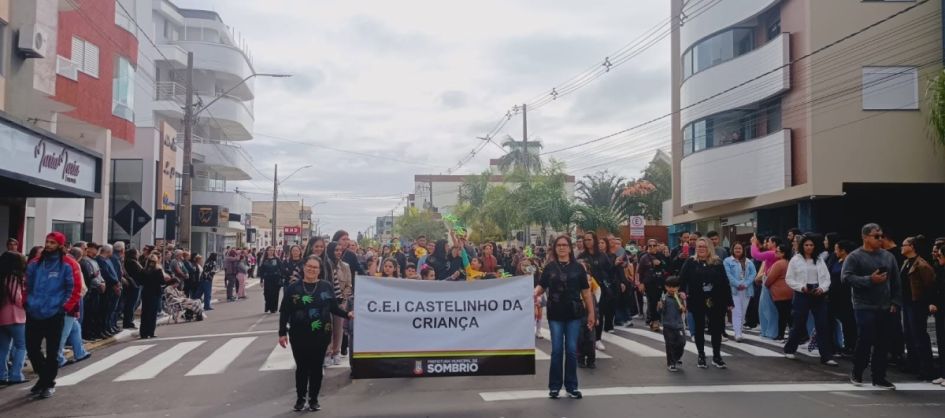 Sombrio realiza Desfile de 7 de Setembro nesta segunda