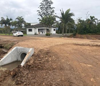 Obras entre Vila Nova e Vila Marchesini avançam em Timbé do Sul